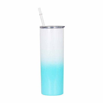 Unique Design 20Oz Skinny Straw Coffee Tumbler Stainless Steel Tumbler Double Wall
